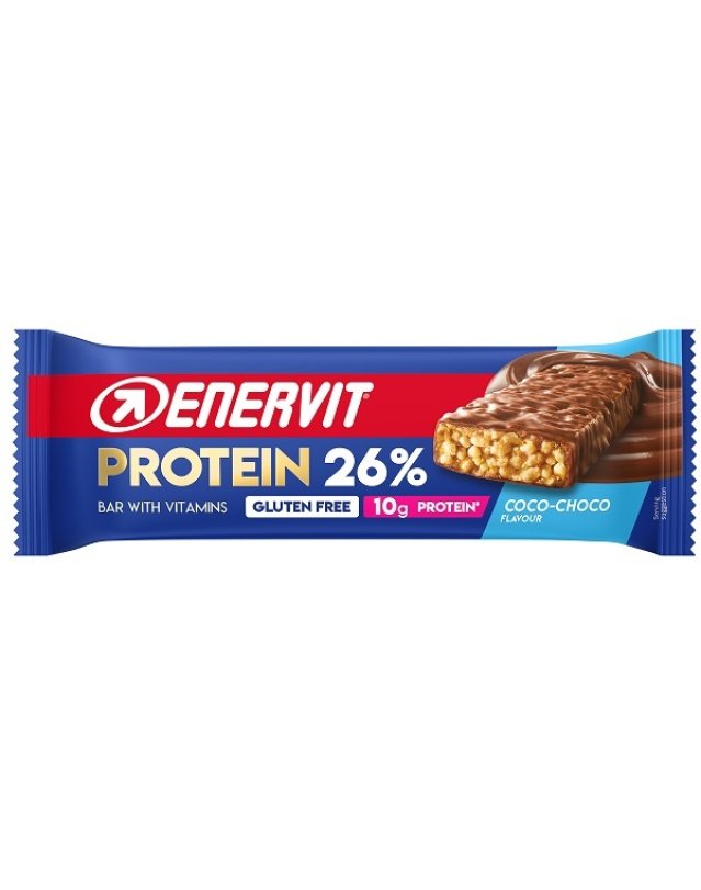 ENERVIT Sport Barr.26%Choco40g