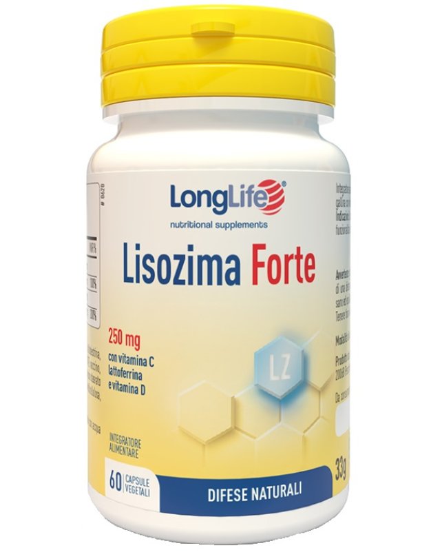 LONGLIFE LISOZIMA FORTE 60CPS