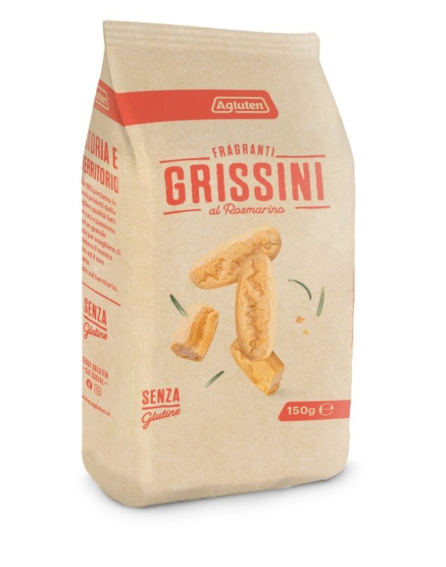 AGLUTEN Grissini Rosmarino150g