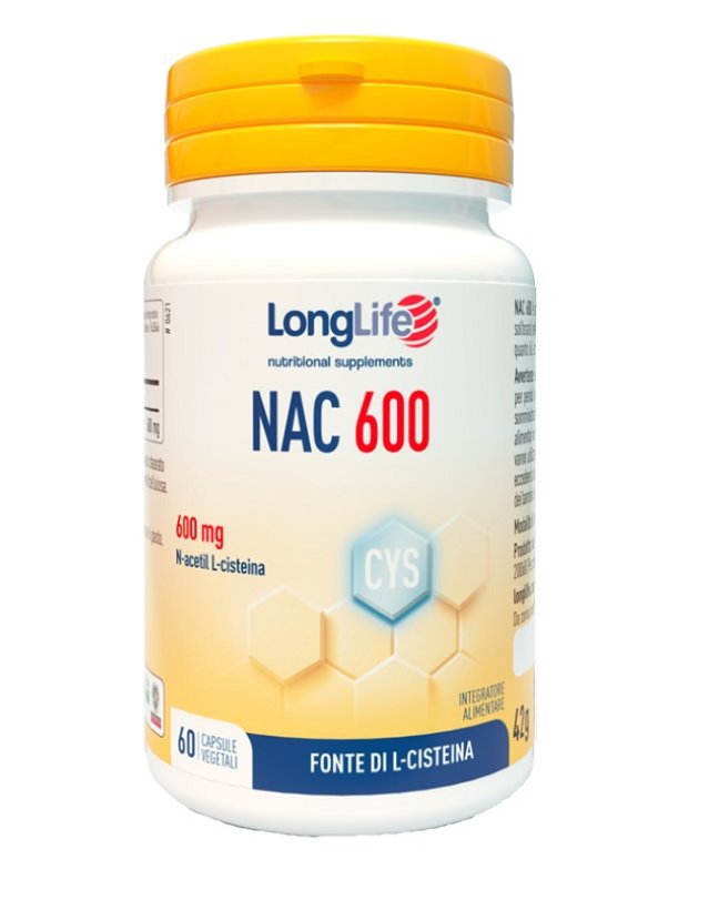 LONGLIFE NAC 60 Cps 500mg