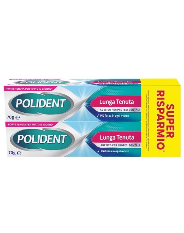 POLIDENT LUNGA TENUTA 2X70G