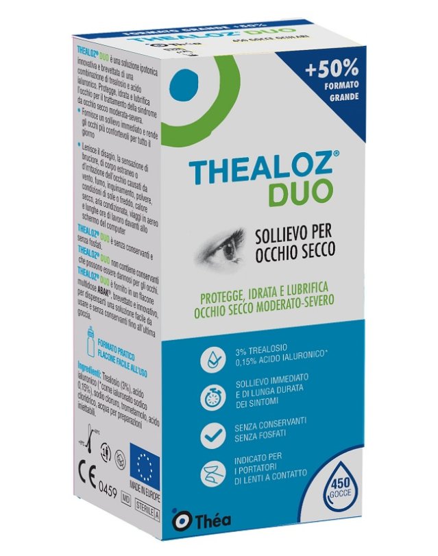 THEALOZ DUO SOLUZIONE OFT 15ML