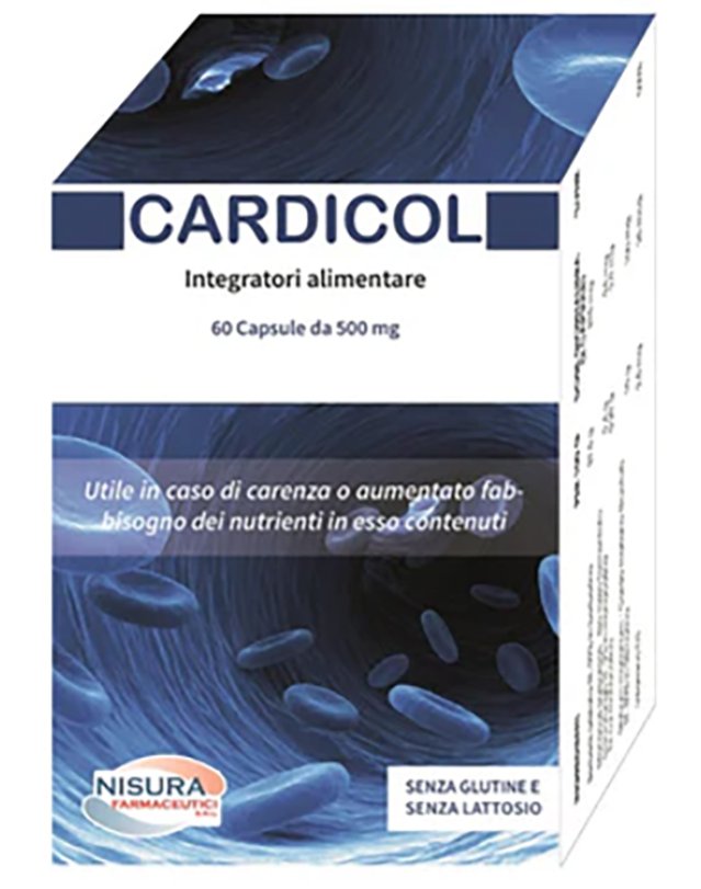 CARDICOL 60CPS 500MG