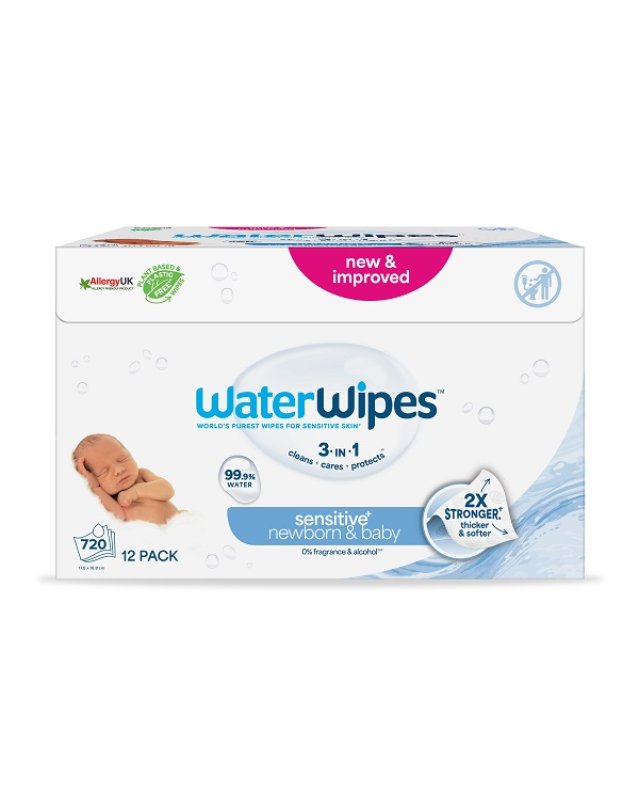 WATERWIPES BABY SALV 12PACK