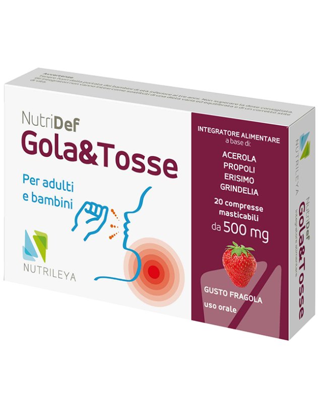 NUTRIDEF GOLA&TOSSE 20CPR