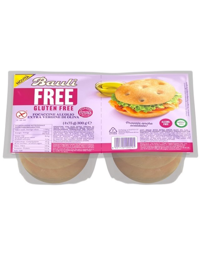 BAULI FREE Focaccine Olio Evo