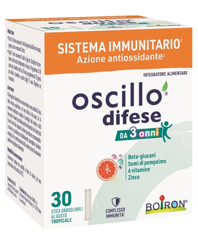 OSCILLO DIFESE 3+ 30STICK OROS