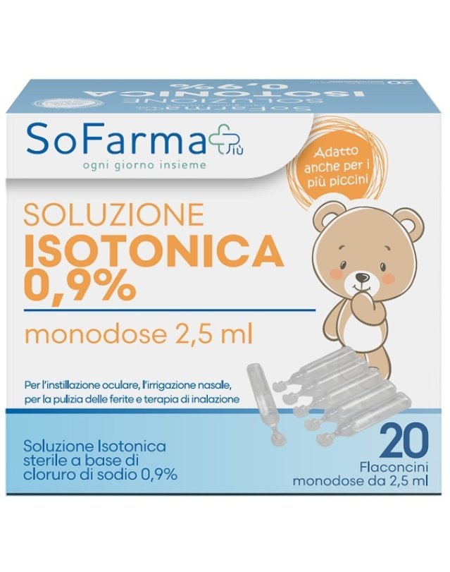SOLUZ SALINA 0,9% 20FL 2,5ML SF+ SOLUZ SALINA 0,9% 20FL 2,5ML SF+