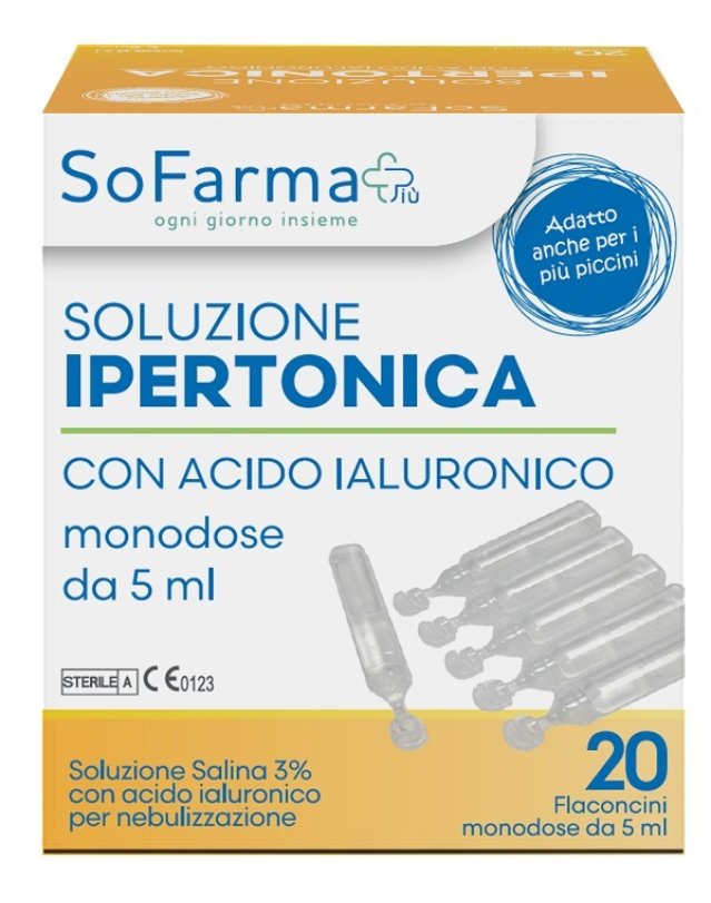 SOLUZ IPERTONICA 3% 20FL SF+ SOLUZ IPERTONICA 3% 20FL SF+