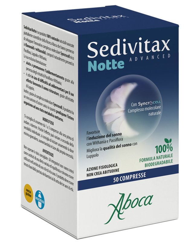 SEDIVITAX NOTTE ADVANCED 50CPR