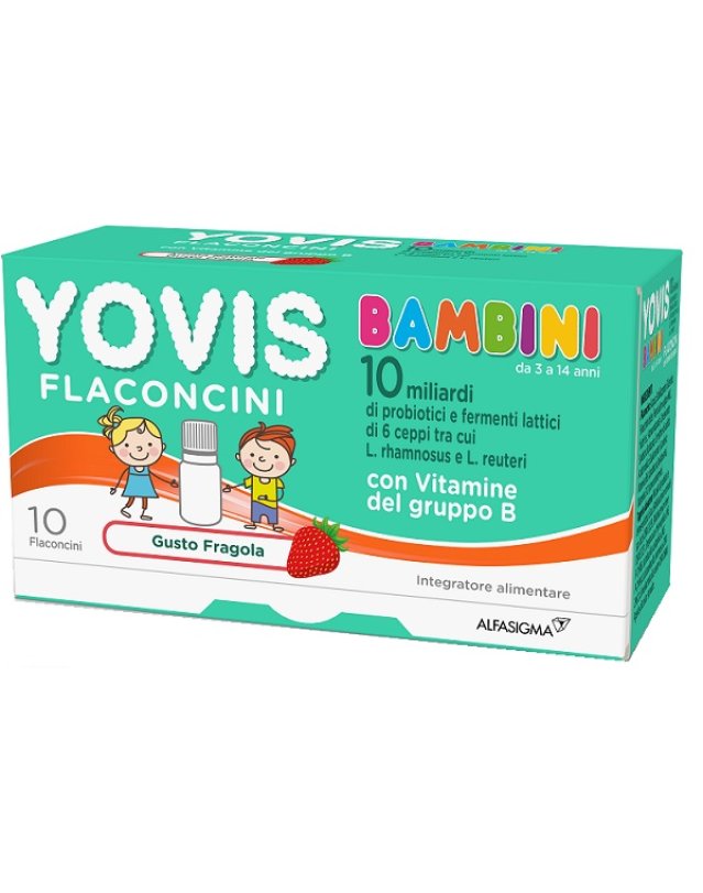 YOVIS Bambini Fragola 10x10ml YOVIS Bambini Fragola 10x10ml