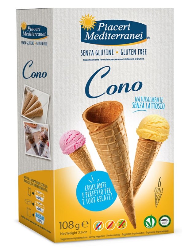 PIACERI MED.Cono 6pz PIACERI MED.Cono 6pz