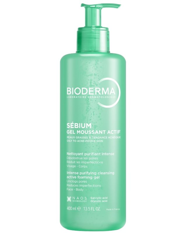 SEBIUM GEL MOUSSANT ACTIF 400ML