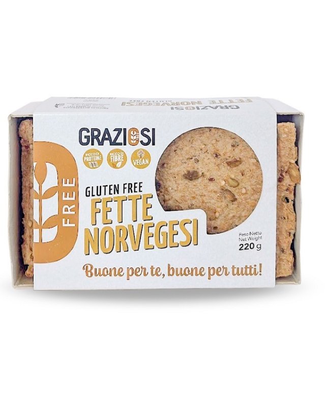 GRAZIOSI Fette Norvegesi 220g