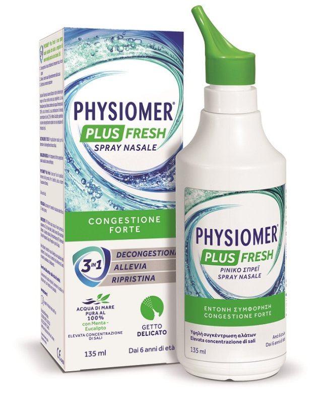 PHYSIOMER Plus Spy Fresh 135ml PHYSIOMER Plus Spy Fresh 135ml