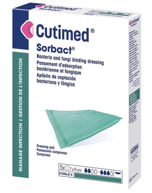 CUTIMED SORBACT PAD 7X9CM 5PZ CUTIMED SORBACT PAD 7X9CM 5PZ