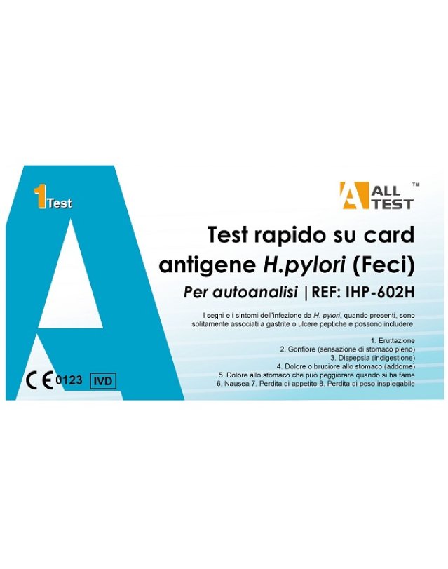 ALLTEST TEST HELICOBACTER PYLORI