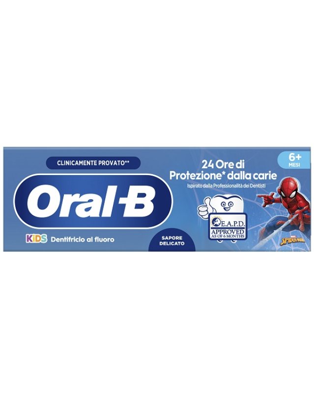 ORALB DENTIFRICIO KIDS SPIDERM ORALB DENTIFRICIO KIDS SPIDERM
