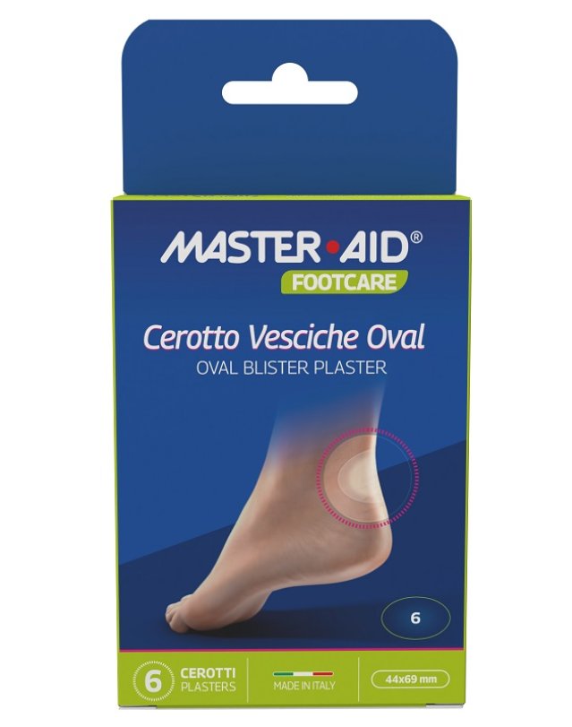 FOOTCARE Cer.Vesciche Ovale6pz FOOTCARE Cer.Vesciche Ovale6pz