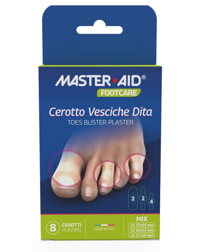 FOOTCARE Cer.Vesciche Dita 6pz FOOTCARE Cer.Vesciche Dita 6pz