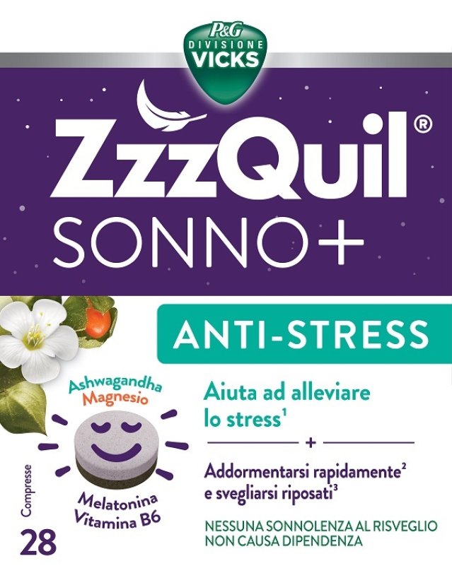 VICKS ZZZQUIL SONNO+ 28CPS
