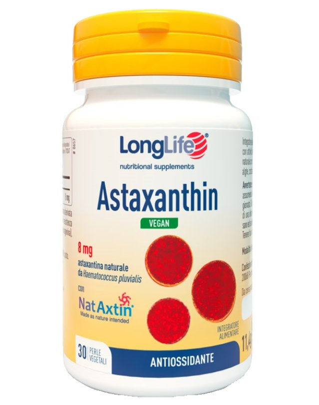 LONGLIFE ASTAXANTHIN VEGAN 8MG