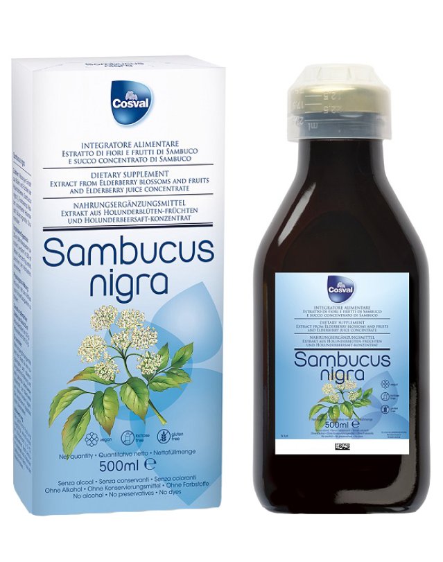SAMBUCUS NIGRA 500ML COSVAL SAMBUCUS NIGRA 500ML COSVAL