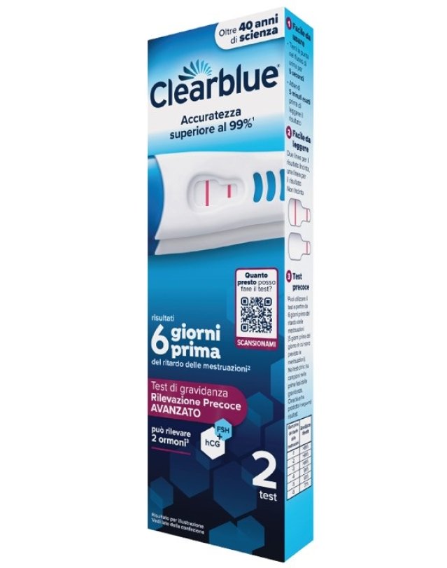 CLEARBLUE TEST GRAVIDANZA 2PZ