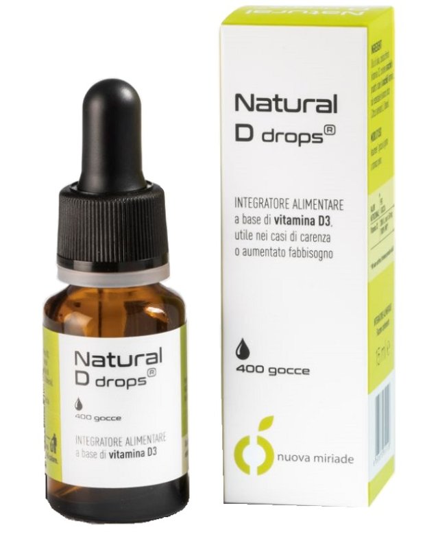 NATURAL D Drops Gtt 15ml NATURAL D Drops Gtt 15ml