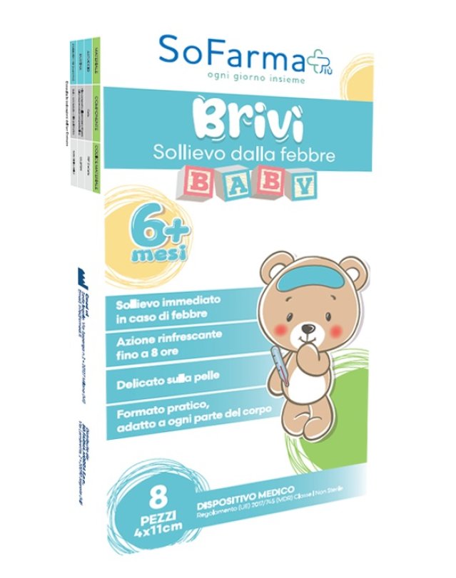 BRIVI  SOLLIEVO FEBBRE 8PZ SF+