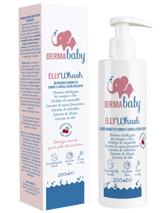 DERMA BABY ELLY WASH DET BAGNO DERMA BABY ELLY WASH DET BAGNO