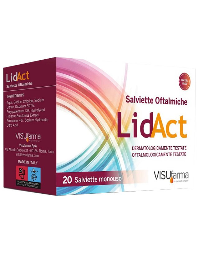 LIDACT SALVIETTE OFT MON 20PZ LIDACT SALVIETTE OFT MON 20PZ
