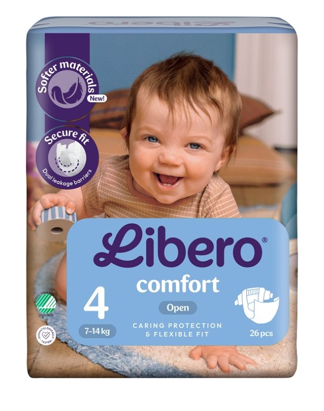 LIBERO COMFORT 4 PAN 7/14KG 26PZ