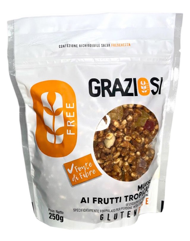 GRAZIOSI Muesli Fr.Trop.250g GRAZIOSI Muesli Fr.Trop.250g