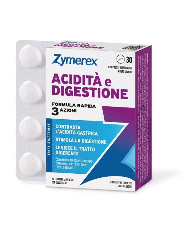 ZYMEREX ACIDITA' DIGEST 30CPR ZYMEREX ACIDITA' DIGEST 30CPR