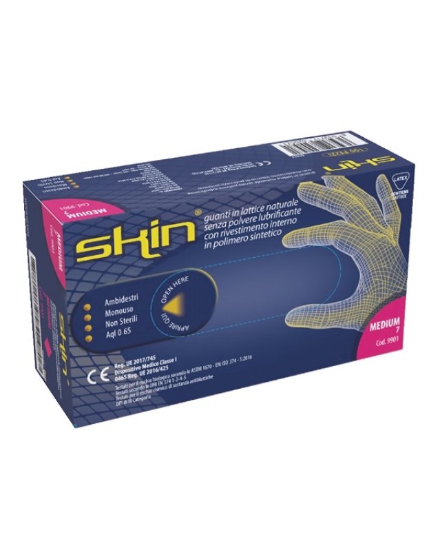 SKIN GUANTO N/STER S/POLV L