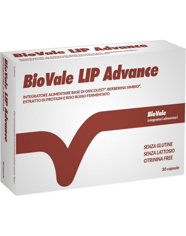 BIOVALE LIP ADVANCE 30CPS