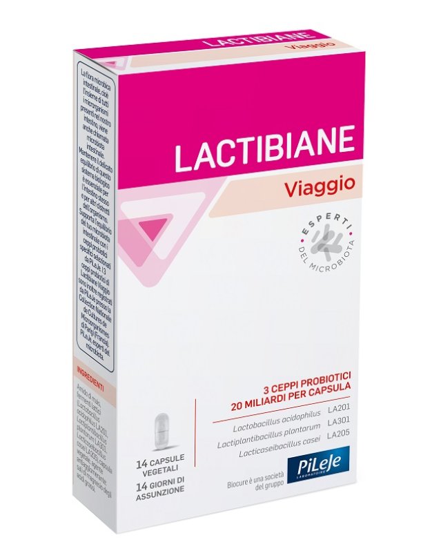 LACTIBIANE VIAGGIO VEGET 14CPS