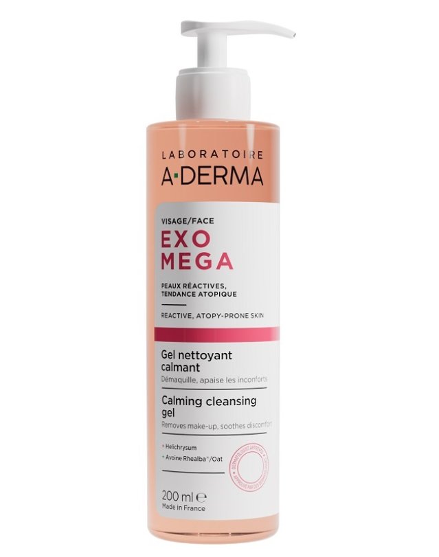 ADERMA EXOMEGA GEL DET LEN 200ML