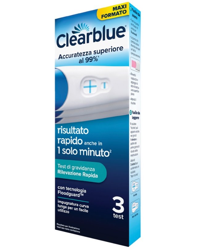 CLEARBLUE TEST GRAVIDANZA 3PZ