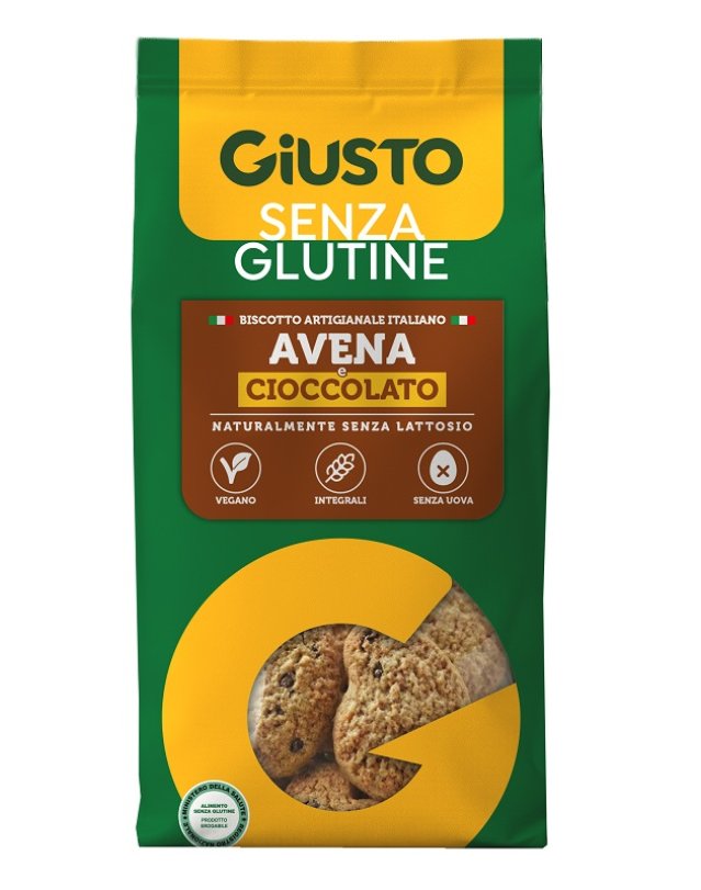 BISCOTTI AVENA/CIOCCOLATO 200GR