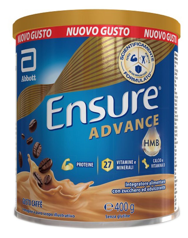 ENSURE ADVANCE CAFFE 400GR ENSURE ADVANCE CAFFE 400GR