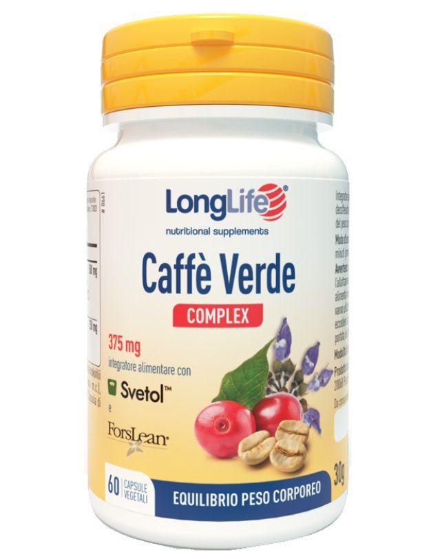LONGLIFE CAFFE VERDE 60*Cps LONGLIFE CAFFE VERDE 60*Cps