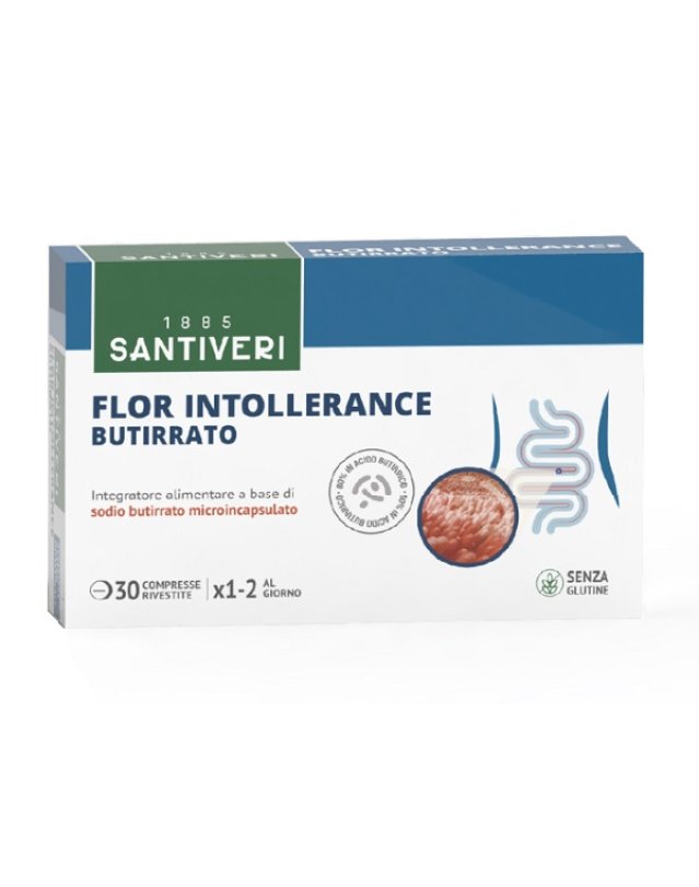 FLOR INTOLLERANCE BUTIRR 30CPR FLOR INTOLLERANCE BUTIRR 30CPR