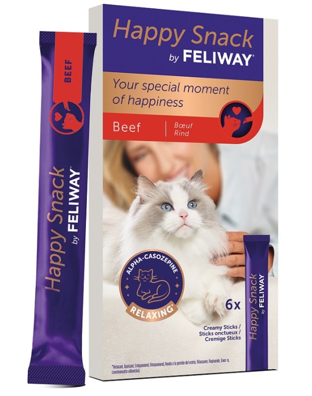 V FELIWAY HAPPY SNACK MANZ 6STK