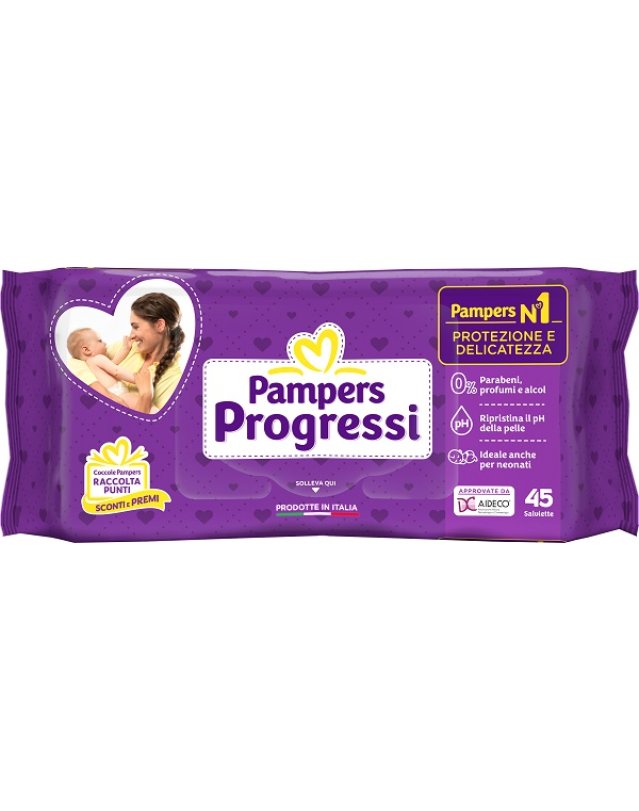 PAMPERS PROGRESSI SALV 45PZ