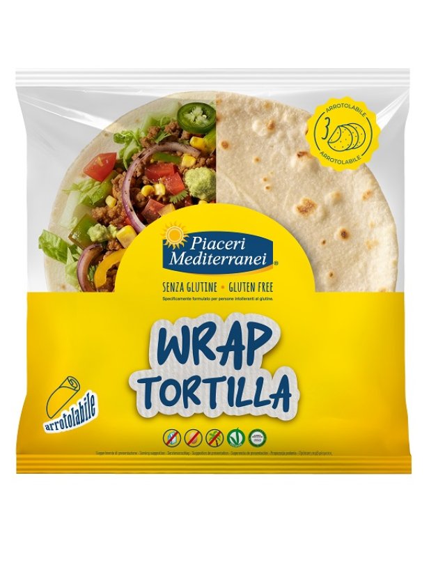 PIACERI MEDIT WRAP TORTILLA3PZ PIACERI MEDIT WRAP TORTILLA3PZ