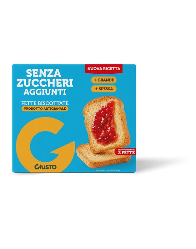 GIUSTO S/Z Fette Bisc.120g GIUSTO S/Z Fette Bisc.120g
