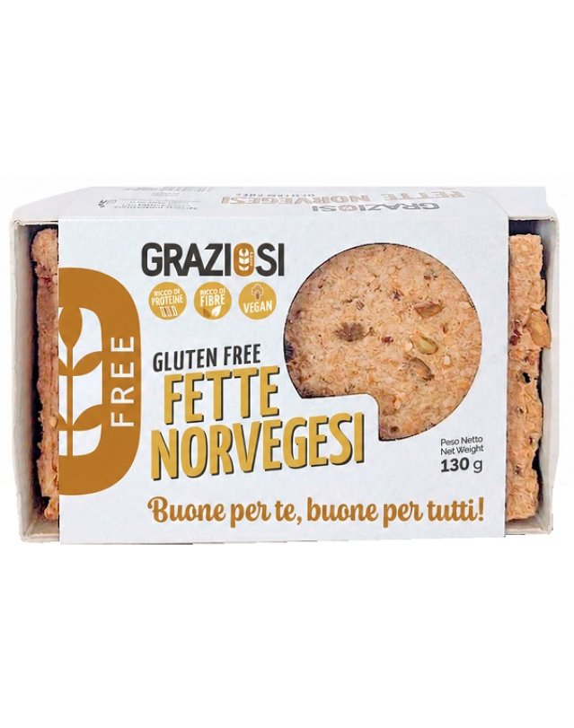 GRAZIOSI Fette Norvegesi 130g
