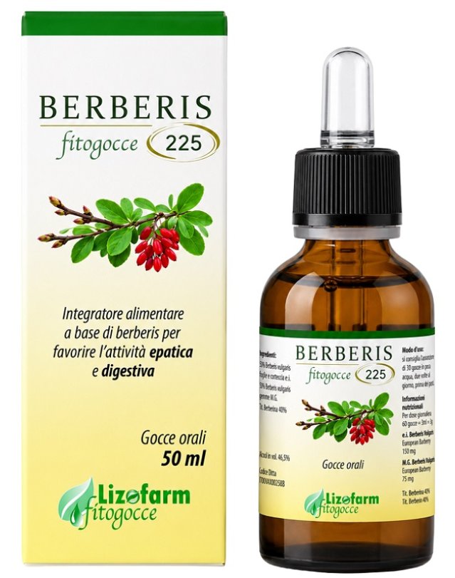 BERBERIS 225 FITOGOCCE 50ML